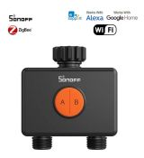 Inteligentný vodný ventil SONOFF Hydro Series DUO Dvojkanálový Zigbee Inteligentný Vodný Ventil s Prietokomerom SWV-ZF2E/SWV-ZF2U