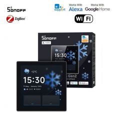 SONOFF NSPanel Pro Gen2 Inteligentný ovládací panel pre domácnosť – s dvojkanálovým relé, Wi-Fi, Zigbee, Matter, Bluetooth,(NSPanel86PW-Relay)